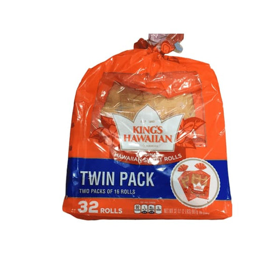 King's Hawaiian Sweet Rolls, 32 ct. - ShelHealth.Com
