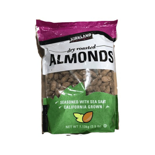 Kirkland Dry Roasted Almonds (2.5 lb) - ShelHealth.Com