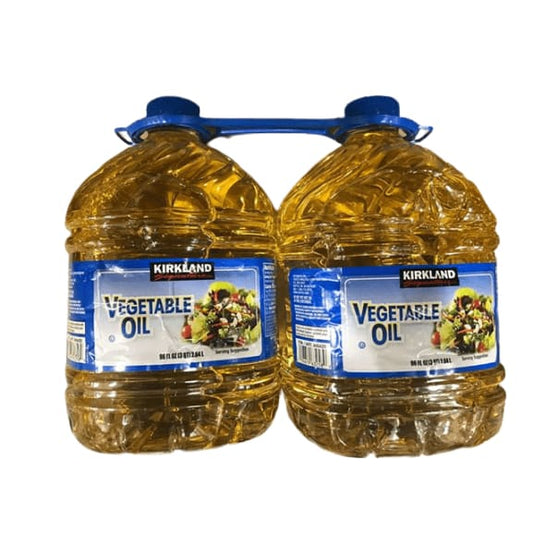 Kirkland Signature 100% Vegetable Oil 3 qt. (Pack of 2) - ShelHealth.Com