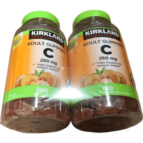 Kirkland Signature Adult Gummies Vitamin C 250 mg., 360 Ct. - ShelHealth.Com