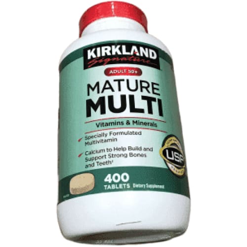 Kirkland Signature Adults Multi Vitamins , 400-Count Tablets - ShelHealth.Com