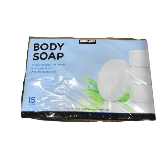 Kirkland Signature Body Soap 15 Bars 4.5 Oz - ShelHealth.Com
