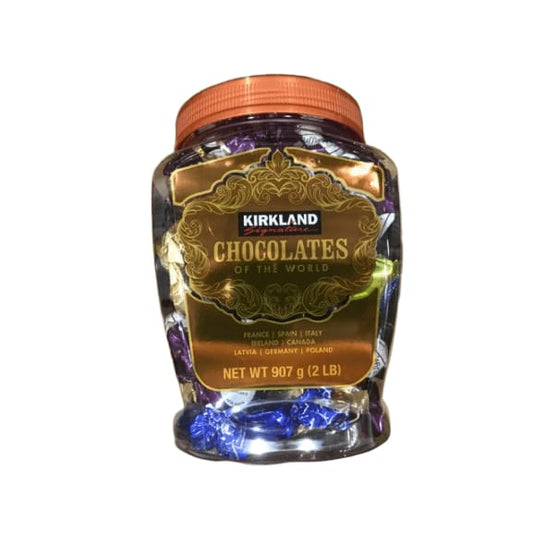 Kirkland Signature Chocolates of the World in Assortment Jar, 2 lb. - ShelHealth.Com