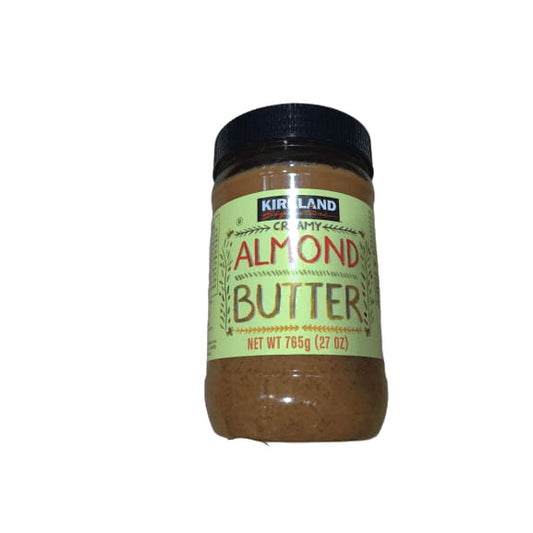 Kirkland Signature - Creamy Almond Butter, 27 Ounce - ShelHealth.Com