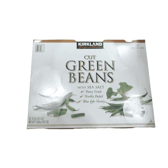 Kirkland Signature Cut Green Beans, 10.9-Pound, 12 ct - ShelHealth.Com