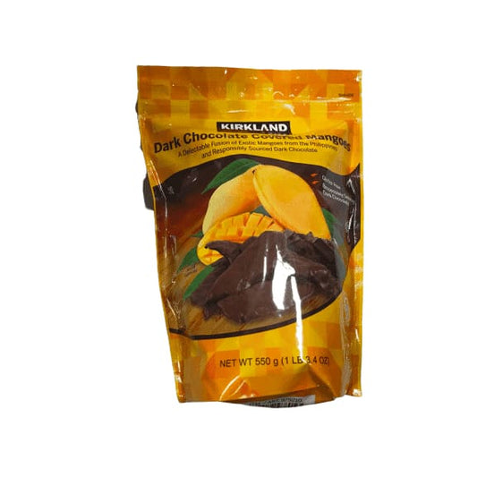 Kirkland Signature Dark Chocolate Covered Mangoes, 19.4 Oz - ShelHealth.Com