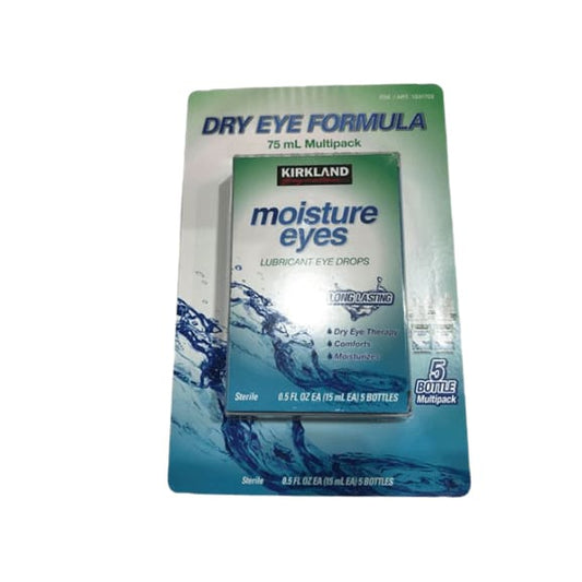 Kirkland Signature Dry Eye Formula, Lubricant Eye Drops, 75 ml Multipack - ShelHealth.Com