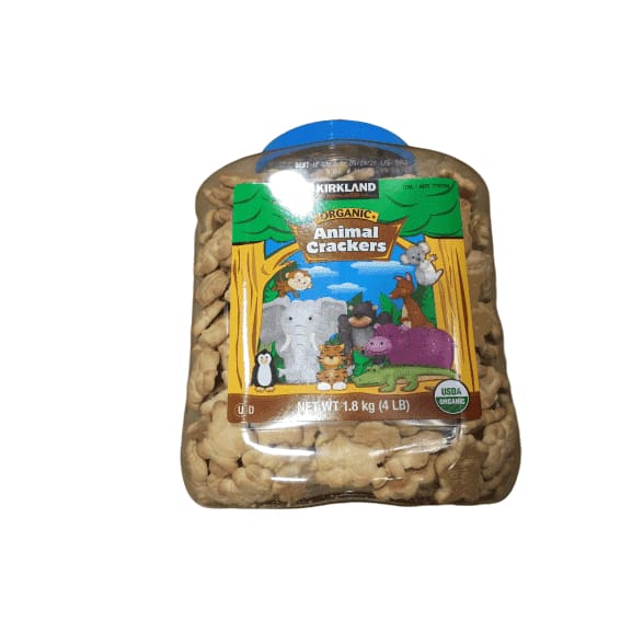 Kirkland Signature Organic Animal Crackers, 64 oz, 4 lbs - ShelHealth.Com