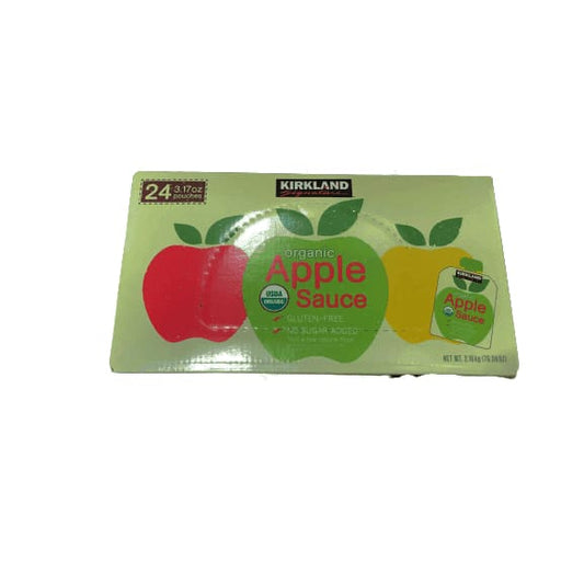 Kirkland Signature Organic Apple Sauce, 76.08 Ounce - ShelHealth.Com