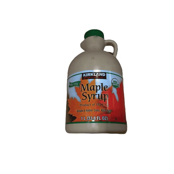 Kirkland Signature Organic Pure Maple Syrup, 33.8 oz. - ShelHealth.Com