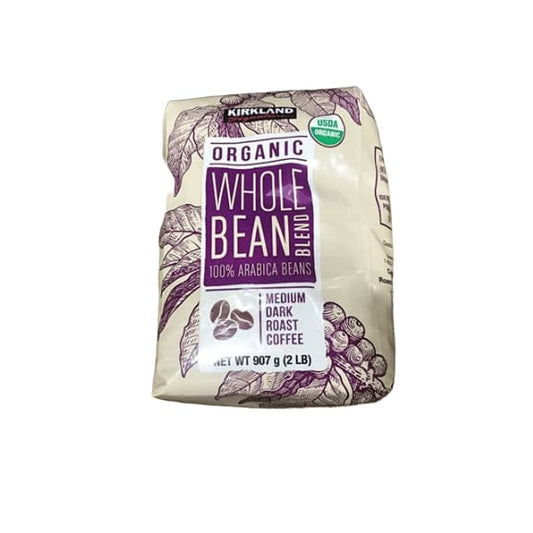 Kirkland Signature Organic Whole Bean Coffee, 2 lbs. - ShelHealth.Com