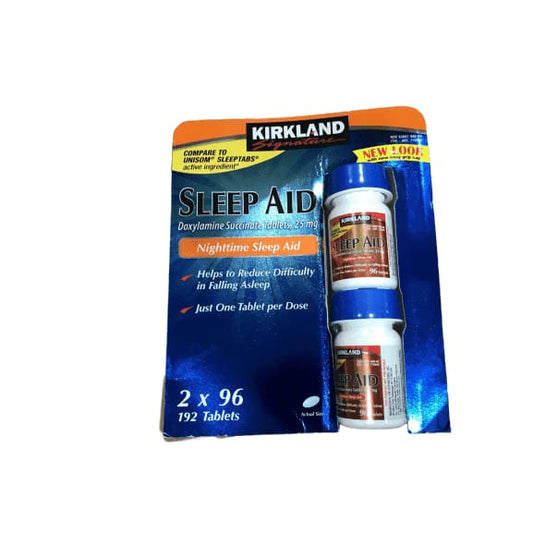 Kirkland Signature Kirkland Signature Sleep Aid Doxylamine Succinate 25 Mg, 192 Tablets