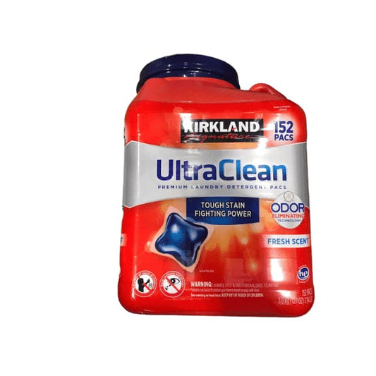 Kirkland Signature Ultra Clean Laundry Detergent (152 Pack) - ShelHealth.Com