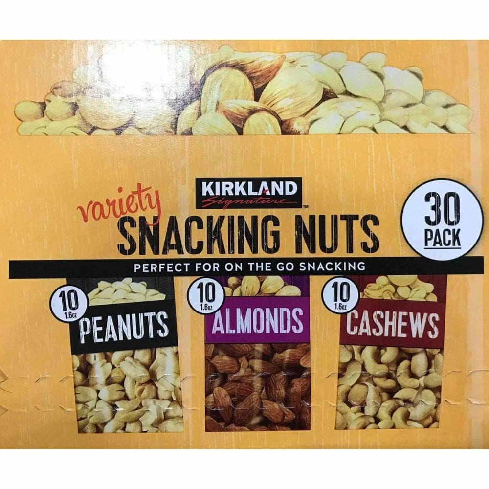 Kirkland Signature Variety Snacking Nuts, 3.0 lb - ShelHealth.Com