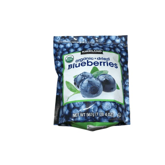 Kirkland Signature whole Dried Blueberries, 1 LB 4 Oz - ShelHealth.Com