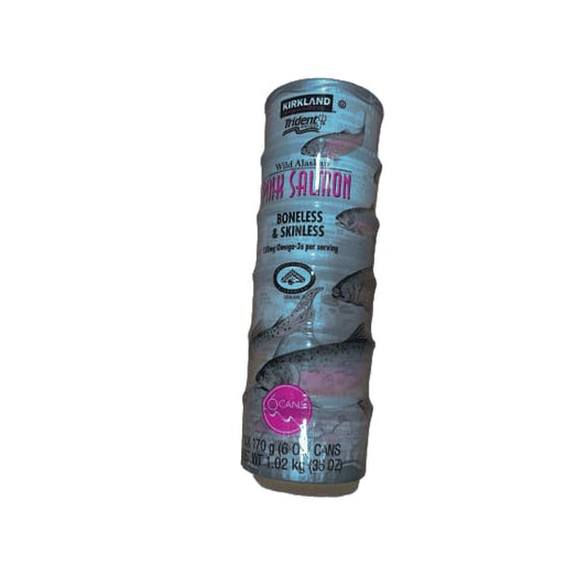 Kirkland Signature Wild Alaskan Pink Salmon 6 Ounce Cans (Pack of 6) - ShelHealth.Com