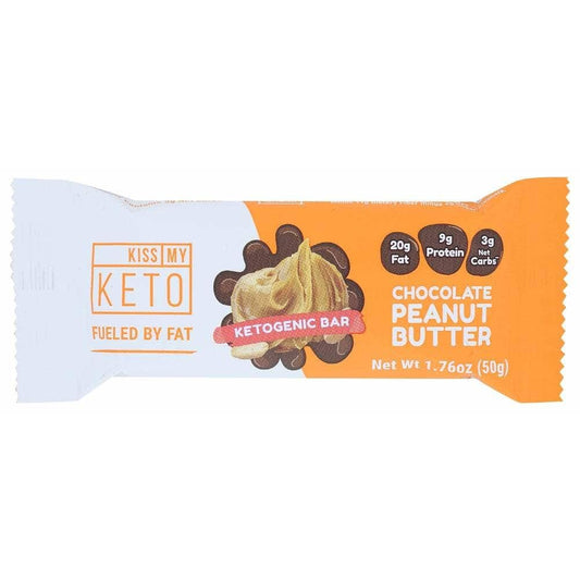 Kiss My Keto Kiss My Keto Chocolate Peanut Butter Keto Bar, 1.76 oz