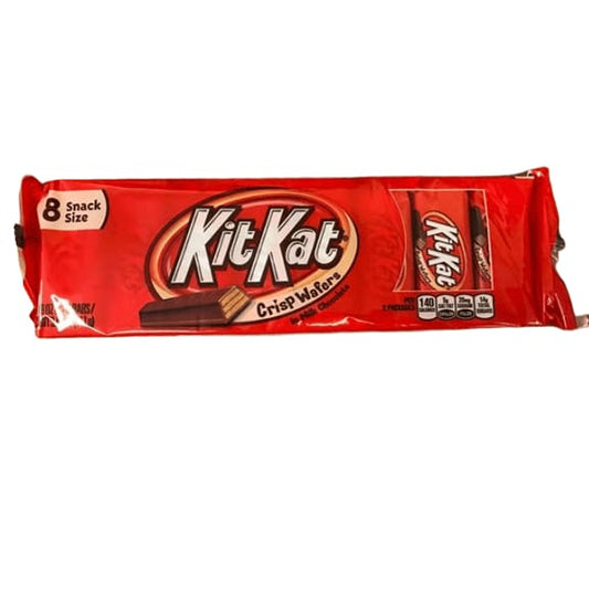 Kit Kat Snack Size Wafer Bars, 8 Bars, 3.92 oz - ShelHealth.Com