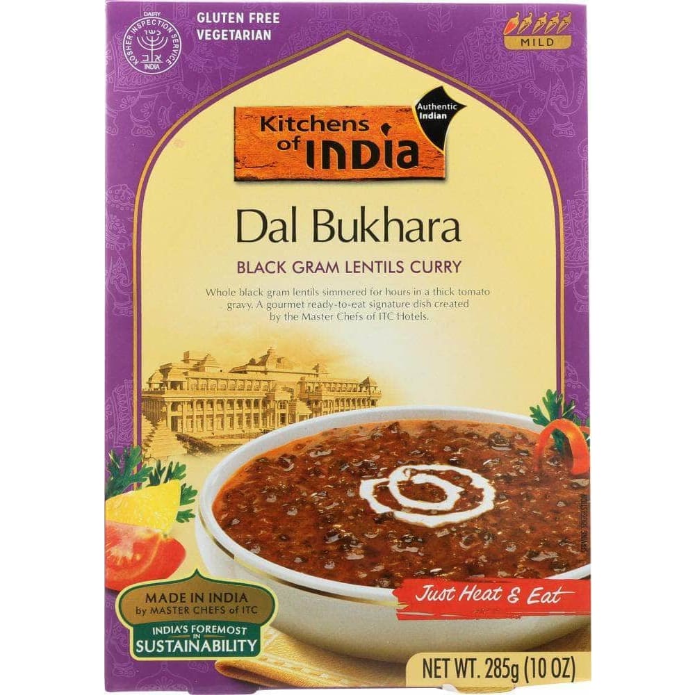 Kitchens Of India Kitchens Of India Dal Bukhara Black Gram Lentils Curry, 10 oz
