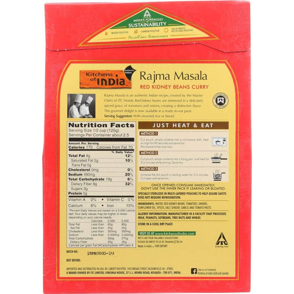Kitchens Of India Kitchens Of India Rajma Masala Red Kidney Beans Curry, 10 oz