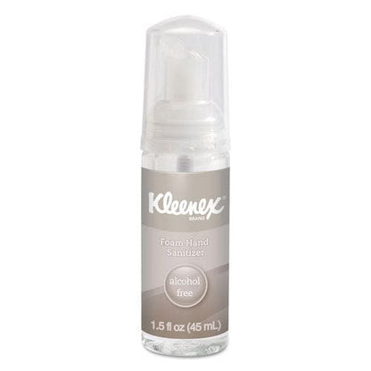 Kleenex Alcohol-free Foam Hand Sanitizer 1.5 Oz Pump Bottle Unscented 24/carton - Janitorial & Sanitation - Kleenex®