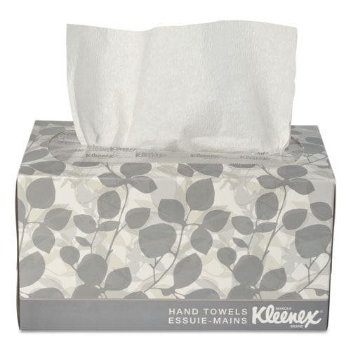 Kleenex Hand Towels Pop-up Box Cloth 1-ply 9 X 10.5 White 120/box - Janitorial & Sanitation - Kleenex®