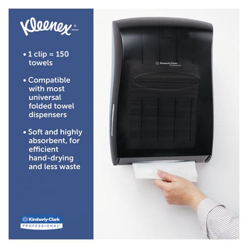 Kleenex Multi-fold Paper Towels 9.2 X 9.4 White 150/pack 16 Packs/carton - Janitorial & Sanitation - Kleenex®