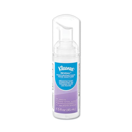 Kleenex Reveal Ultra Moisturizing Foam Hand Sanitizer 18 Oz Bottle Fragrance-free - Janitorial & Sanitation - Kleenex®
