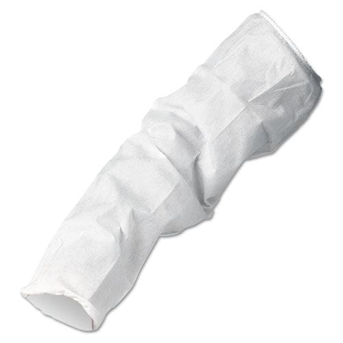 KleenGuard A10 Breathable Particle Protection Sleeve Protectors 18 White 200/carton - Janitorial & Sanitation - KleenGuard™