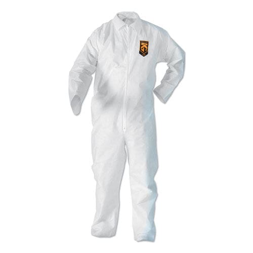 KleenGuard A20 Breathable Particle Protection Coveralls Zip Closure 3x-large White - Janitorial & Sanitation - KleenGuard™