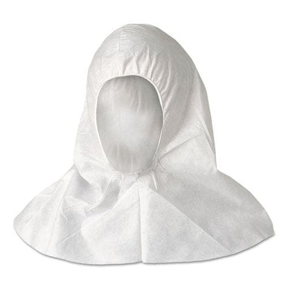 KleenGuard A20 Breathable Particle Protection Hood One Size Fits All White 100/carton - Janitorial & Sanitation - KleenGuard™