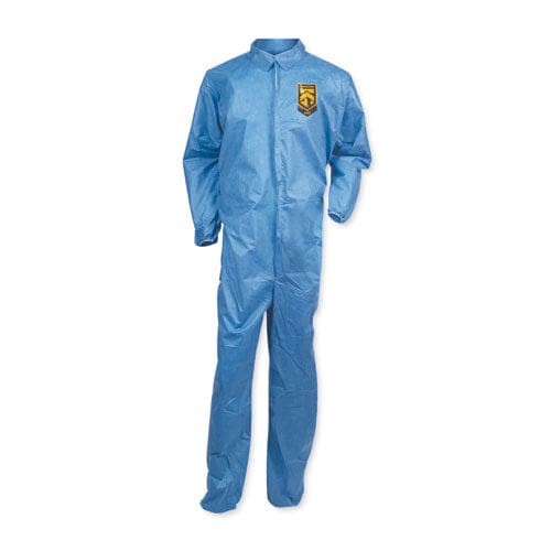 KleenGuard A20 Coveralls Microforce Barrier Sms Fabric 2x-large Blue 24/carton - Janitorial & Sanitation - KleenGuard™