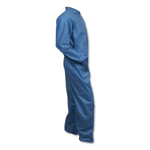 KleenGuard A20 Coveralls Microforce Barrier Sms Fabric 2x-large Blue 24/carton - Janitorial & Sanitation - KleenGuard™