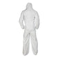 KleenGuard A20 Elastic Back And Ankle Hood And Boot Coveralls 2x-large White 24/carton - Janitorial & Sanitation - KleenGuard™
