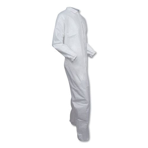 KleenGuard A30 Elastic-back And Cuff Coveralls 2x-large White 25/carton - Janitorial & Sanitation - KleenGuard™