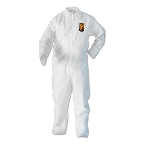 KleenGuard A30 Elastic-back And Cuff Hooded Coveralls 4x-large White 21/carton - Janitorial & Sanitation - KleenGuard™