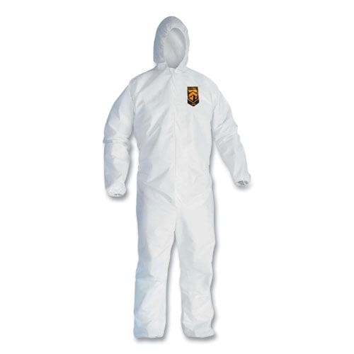 KleenGuard A40 Elastic-cuff And Ankles Coveralls 4x-large White 25/carton - Janitorial & Sanitation - KleenGuard™