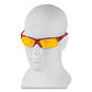 KleenGuard Equalizer Safety Glasses Red Frames Amber/yellow Lens 12/box - Office - KleenGuard™