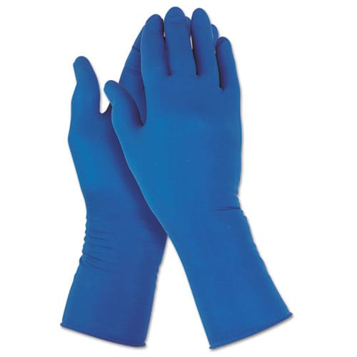 KleenGuard G29 Solvent Resistant Gloves 295 Mm Length Large/size 9 Blue 500/carton - Janitorial & Sanitation - KleenGuard™