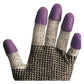 KleenGuard G60 Purple Nitrile Gloves 230 Mm Length Medium/size 8 Black/white 12 Pairs/carton - Office - KleenGuard™