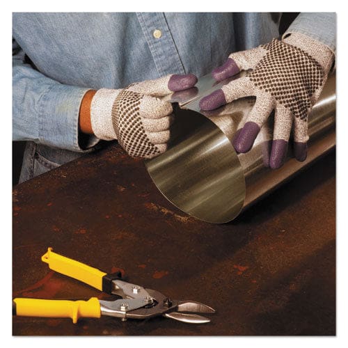 KleenGuard G60 Purple Nitrile Gloves 230 Mm Length Medium/size 8 Black/white Pair - Office - KleenGuard™