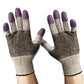 KleenGuard G60 Purple Nitrile Gloves 240mm Length Large/size 9 Black/white 12 Pairs/carton - Office - KleenGuard™