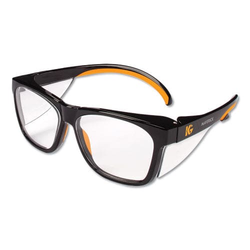 KleenGuard Maverick Safety Glasses Black Polycarbonate Frame Clear Lens 12/box - Office - KleenGuard™