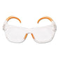 KleenGuard Maverick Safety Glasses Clear/orange Polycarbonate Frame 12/box - Office - KleenGuard™