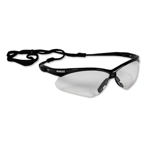 KleenGuard Nemesis Safety Glasses Black Frame Clear Lens - Office - KleenGuard™