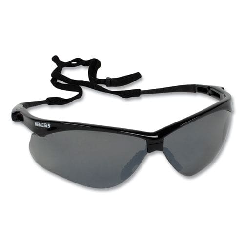 KleenGuard Nemesis Safety Glasses Black Frame Smoke Mirror Lens 12/box - Office - KleenGuard™