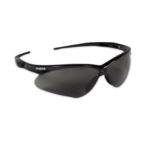 KleenGuard V30 Nemesis Safety Glasses Black Frame Smoke Anti-fog Lens - Office - KleenGuard™