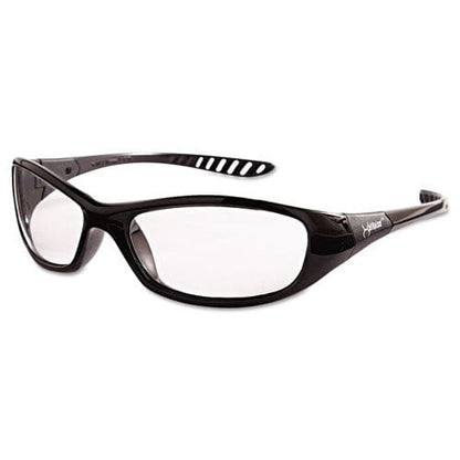 KleenGuard V40 Hellraiser Safety Glasses Black Frame Clear Lens - Office - KleenGuard™