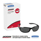KleenGuard V40 Hellraiser Safety Glasses Black Frame Smoke Lens - Office - KleenGuard™