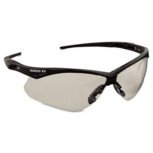 KleenGuard V60 Nemesis Rx Reader Safety Glasses Black Frame Clear Lens +2.5 Diopter Strength - Office - KleenGuard™